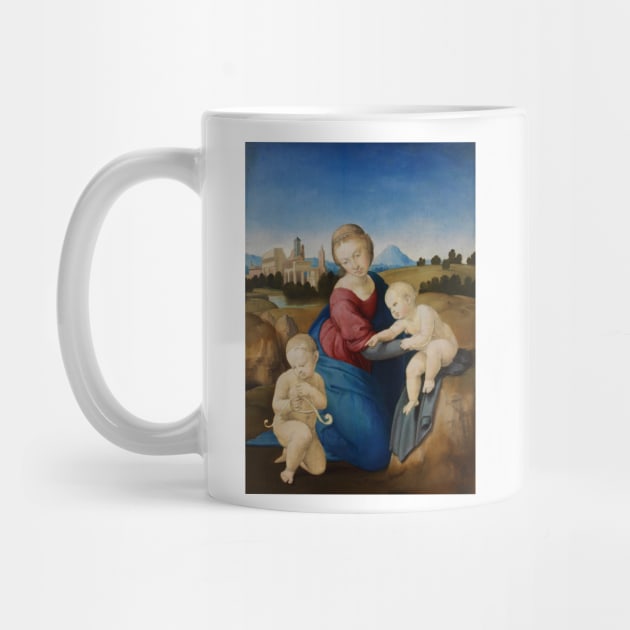 Madonna and Child with the Infant Saint John by Raphael by Classic Art Stall